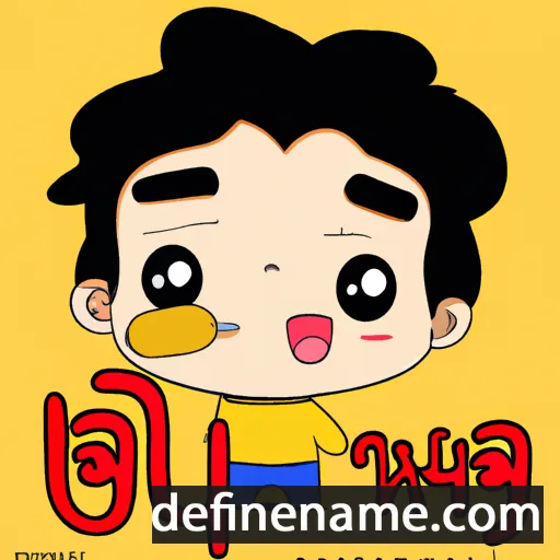 cartoon of the name Phway