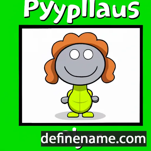 cartoon of the name Phylas