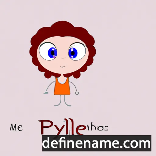 Phylée cartoon