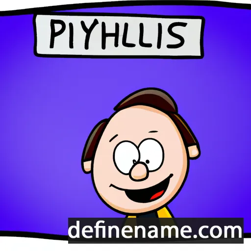 Phyllip cartoon