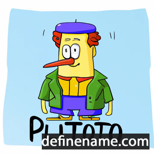 cartoon of the name Pialotti