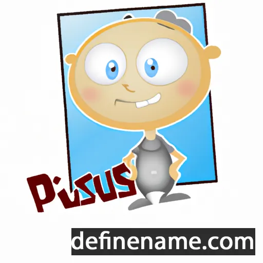 cartoon of the name Piasus