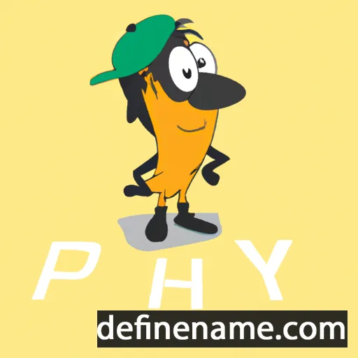 cartoon of the name Pichey