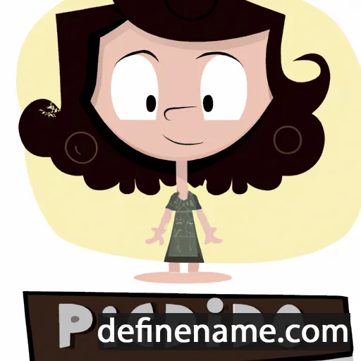 cartoon of the name Piedade