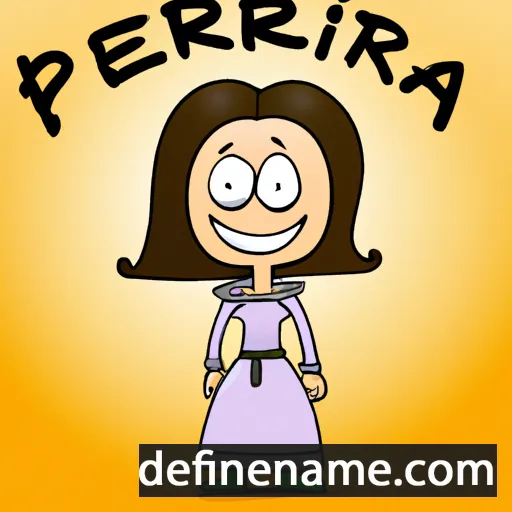 Pierrina cartoon