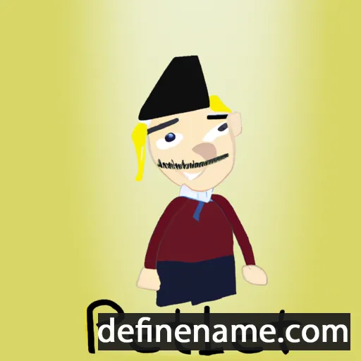 cartoon of the name Pieternel