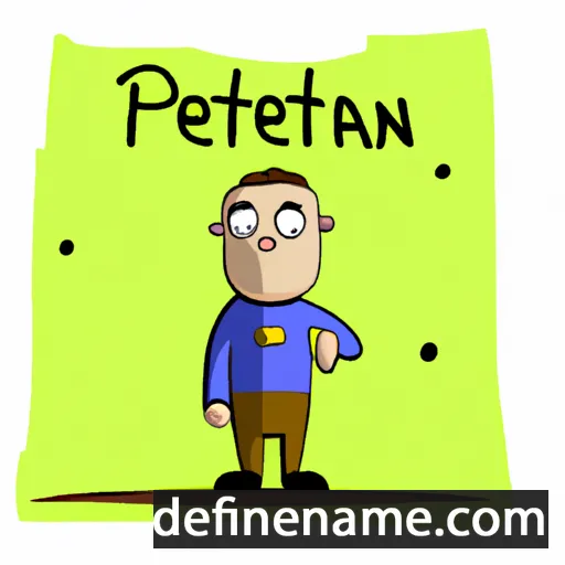 Pietran cartoon