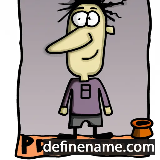 cartoon of the name Pietru