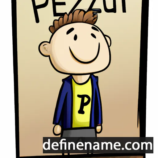 Pietrusz cartoon