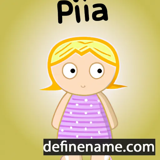 Piija cartoon