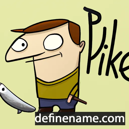 cartoon of the name Pike