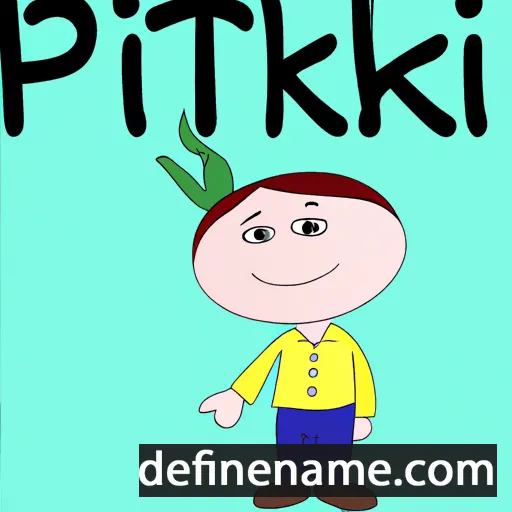 Pikiti cartoon