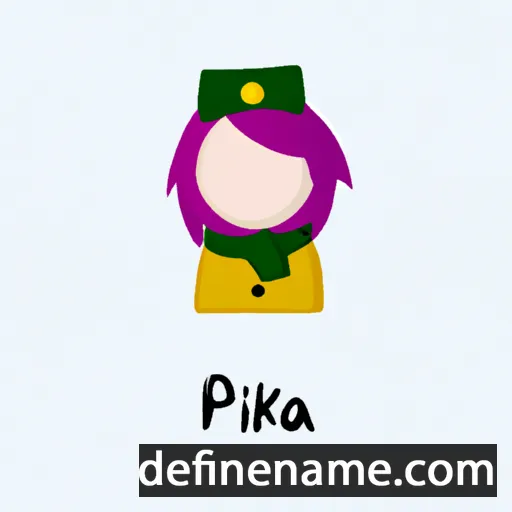 Pikkitta cartoon