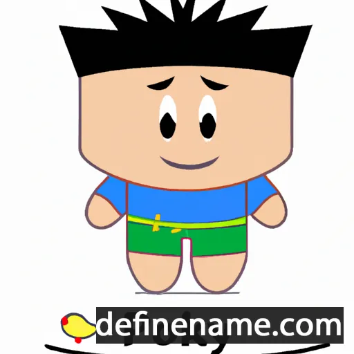 cartoon of the name Pikoy