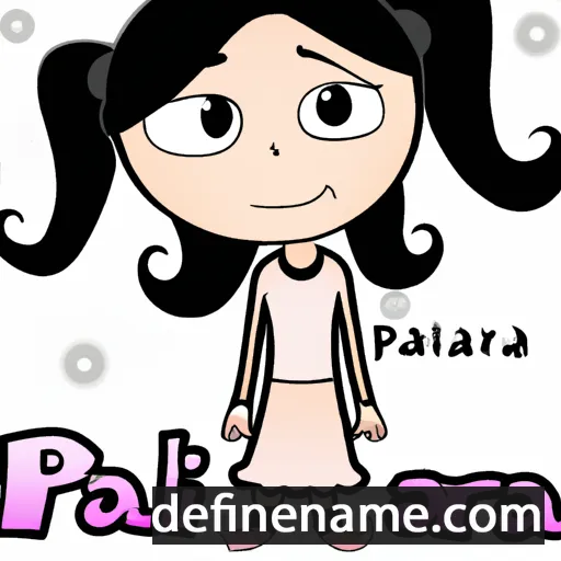 cartoon of the name Pilara