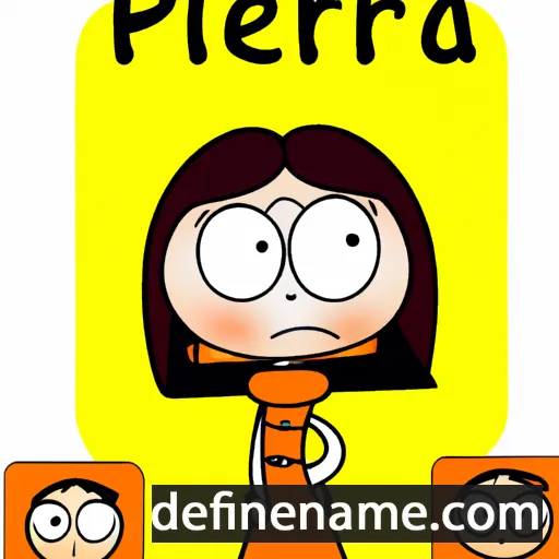 cartoon of the name Pilaria