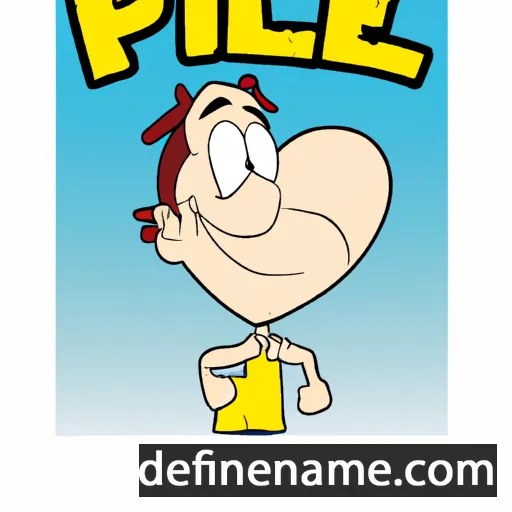 cartoon of the name Pilipe