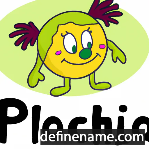 cartoon of the name Pilocha