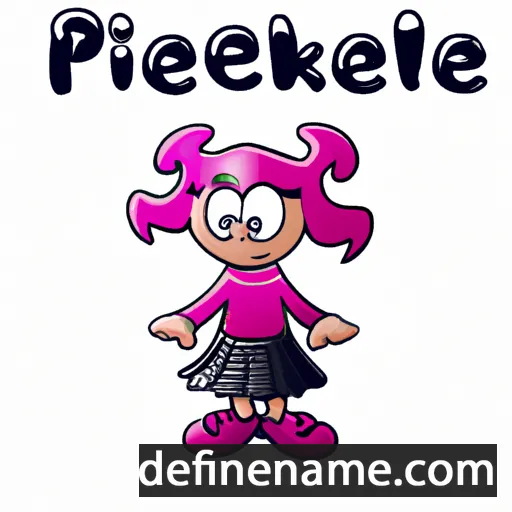 cartoon of the name Pinkelotje