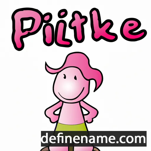 cartoon of the name Pinkeltje