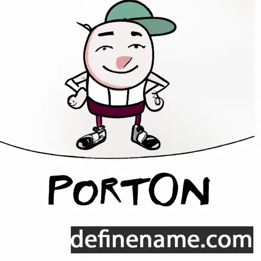 cartoon of the name Piotran