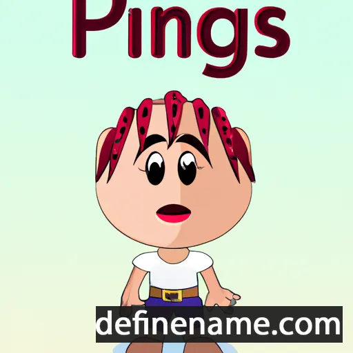 cartoon of the name Pipinas