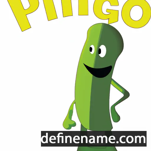 cartoon of the name Pipino