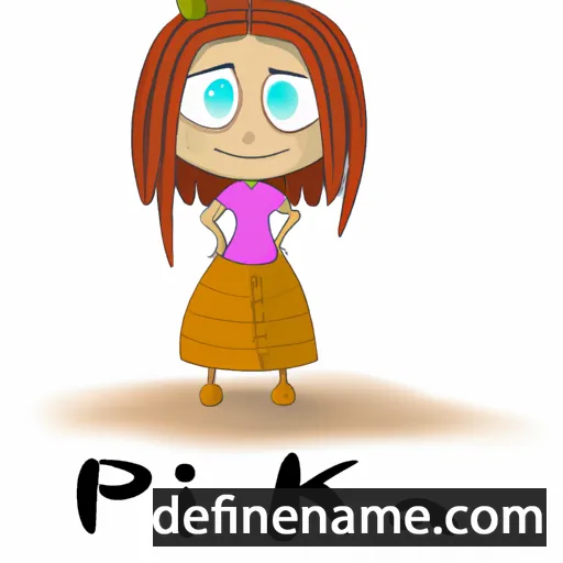 cartoon of the name Pipkia