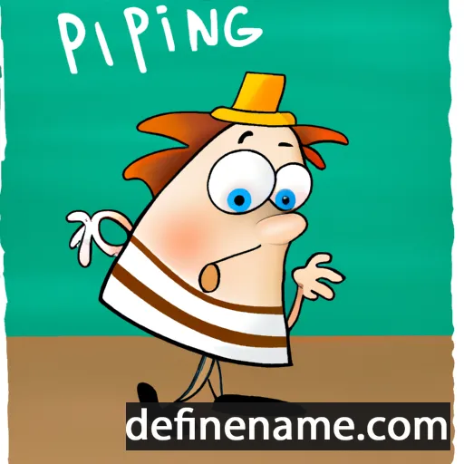 cartoon of the name Pippinus