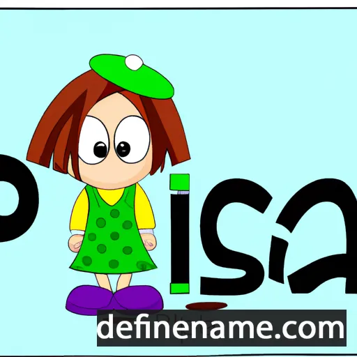 cartoon of the name Pipsa