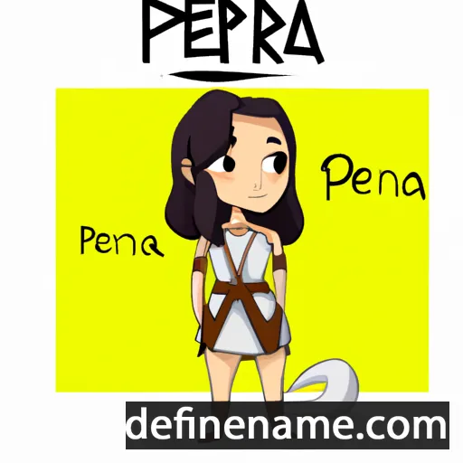 Pirena cartoon