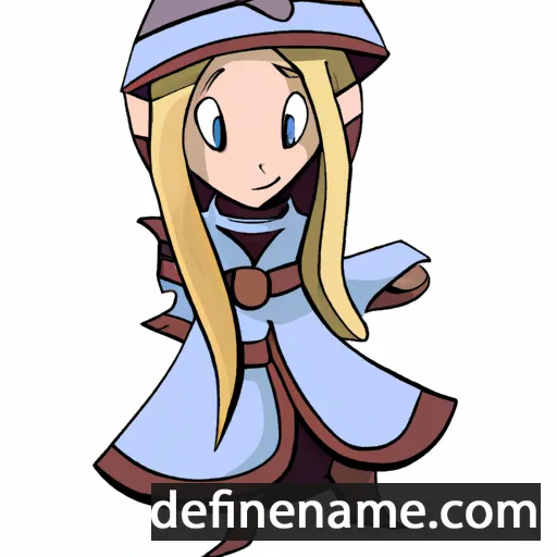 cartoon of the name Pirene