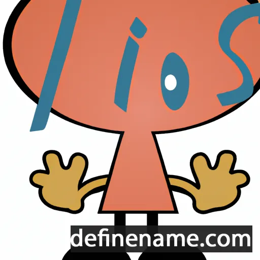 cartoon of the name Pïws