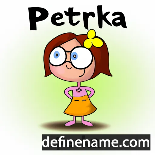 cartoon of the name Pirketta