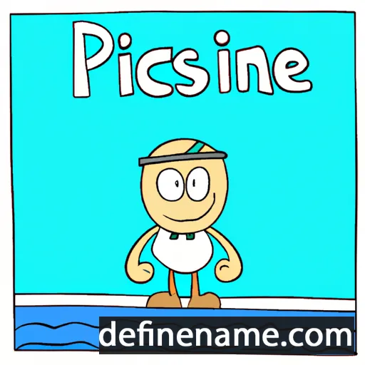 Piscine cartoon