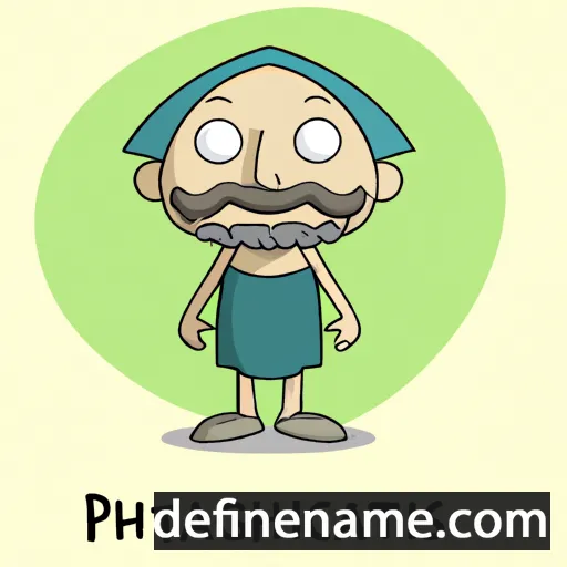 cartoon of the name Pithagoras