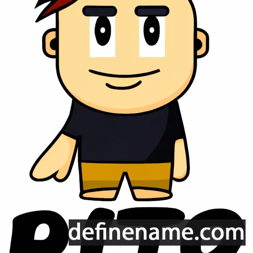 cartoon of the name Pito