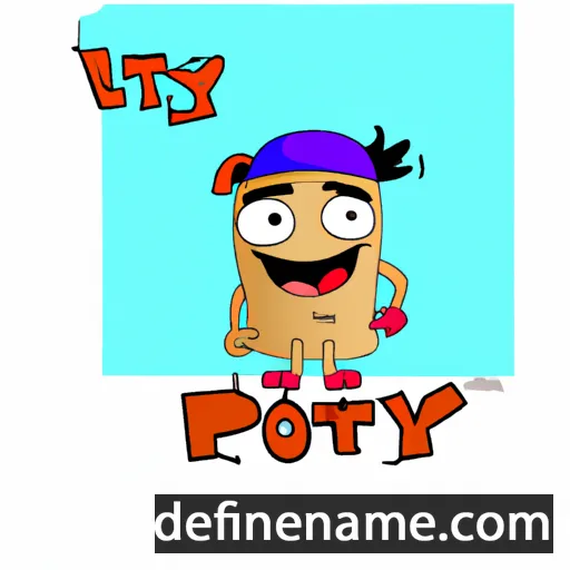 cartoon of the name Pitoy