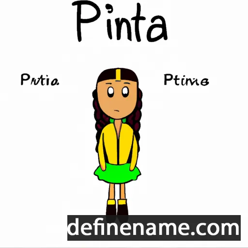 Pitrina cartoon