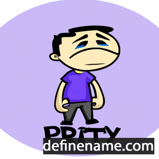 cartoon of the name Pity