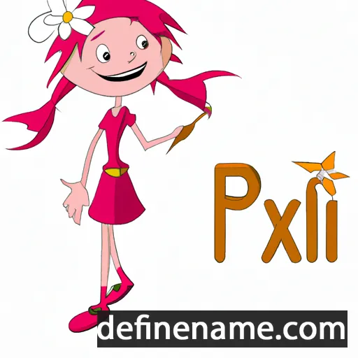 Pixi cartoon