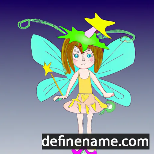 cartoon of the name Pixie