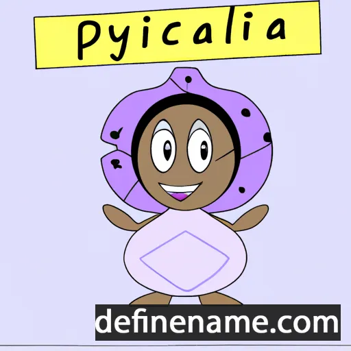 Placyda cartoon