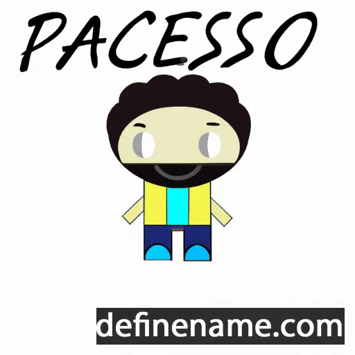 cartoon of the name Plasença