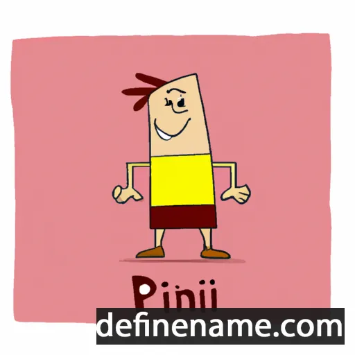 cartoon of the name Plini