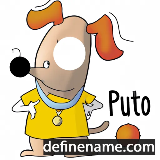 cartoon of the name Plouto