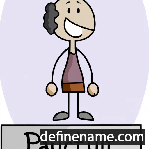 cartoon of the name Plutarc