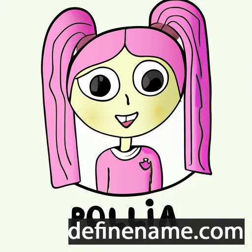 Pólina cartoon