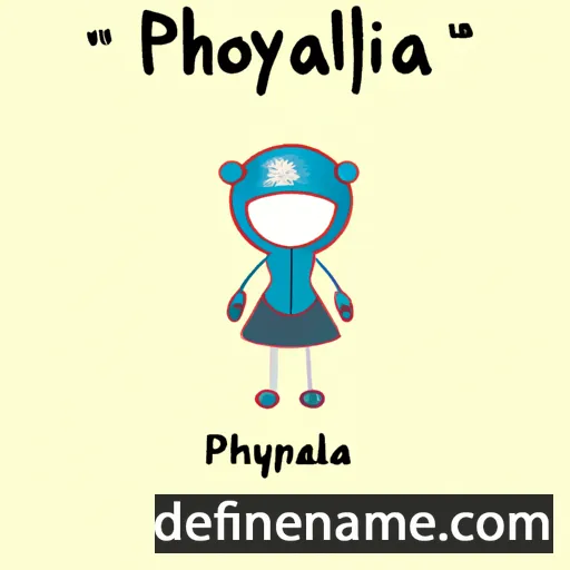 cartoon of the name Pólýhymnía