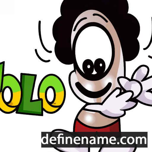 Pòulo cartoon